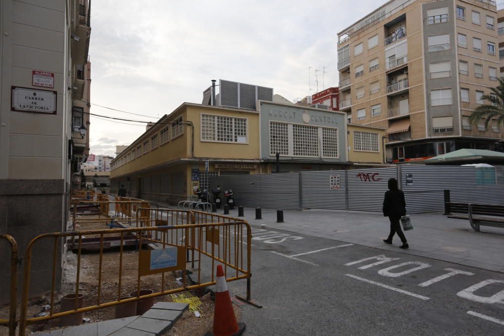 Así está el Mercado Central de Elche