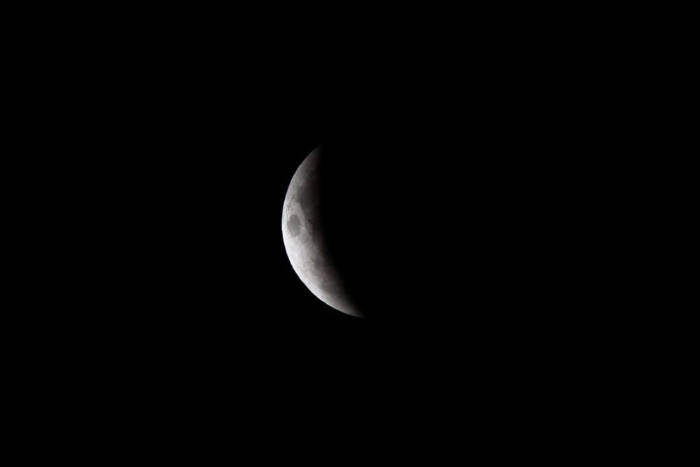 Eclipse total de luna en Cartagena de Indias