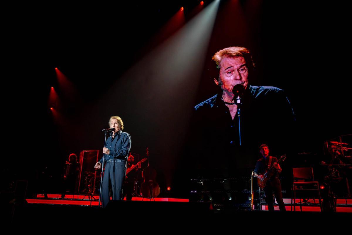 Concierto de Raphael en el Palau Sant Jordi