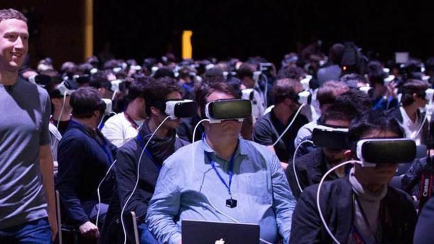 Zuckerberg, en el Mobile World Congress.