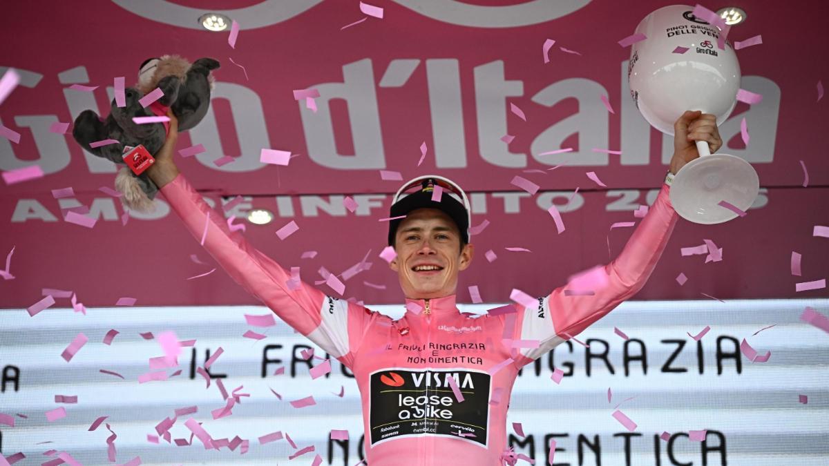 Jonas Vingegaard termina el Giro de Italia 2026 en lo más alto de la clasificación general