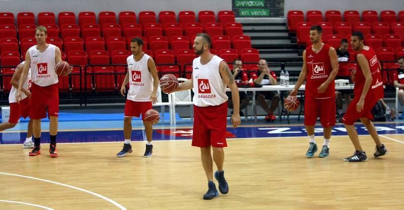 Entrenamiento del CAI Zaragoza