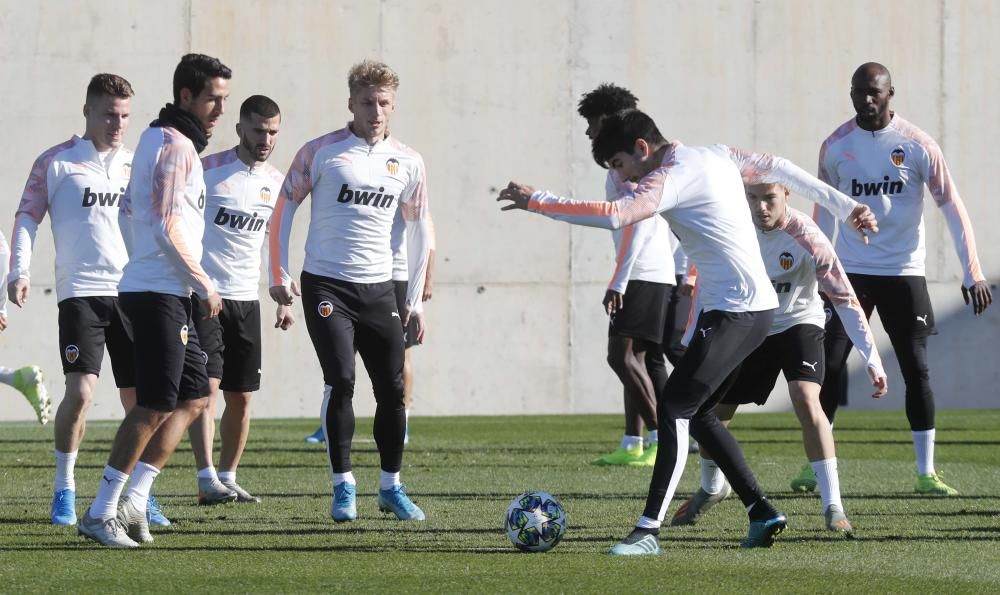 El Valencia CF trabaja en Paterna