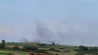Noche complicada para los efectivos del Infoex: dos nuevos incendios en Montehermoso y en Capilla