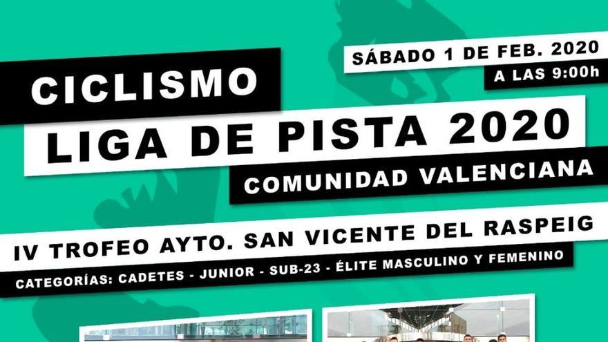 Cartel anunciado de la prueba que se disputa el sábado en San Vicente del Raspeig