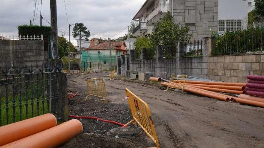 Estado de las obras en la calle. // Gustavo Santos