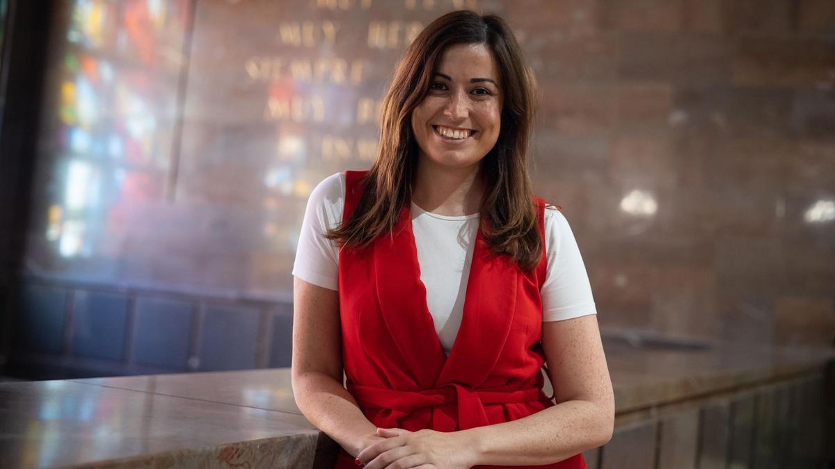 Tatiana Gaudes, concejala de Medio Ambiente y Movilidad del Ayuntamiento de Zaragoza.