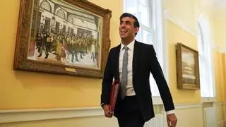 El exministro británico de Finanzas Rishi Sunak, favorito en la batalla por la sucesión de Boris Johnson