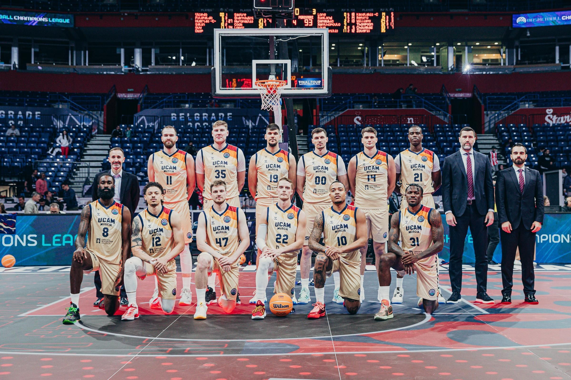 El UCAM Murcia - Unicaja de la Final Four de la BCL, en fotos