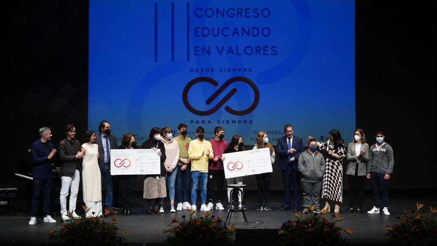 Participantes en el congreso Educando en Valores.