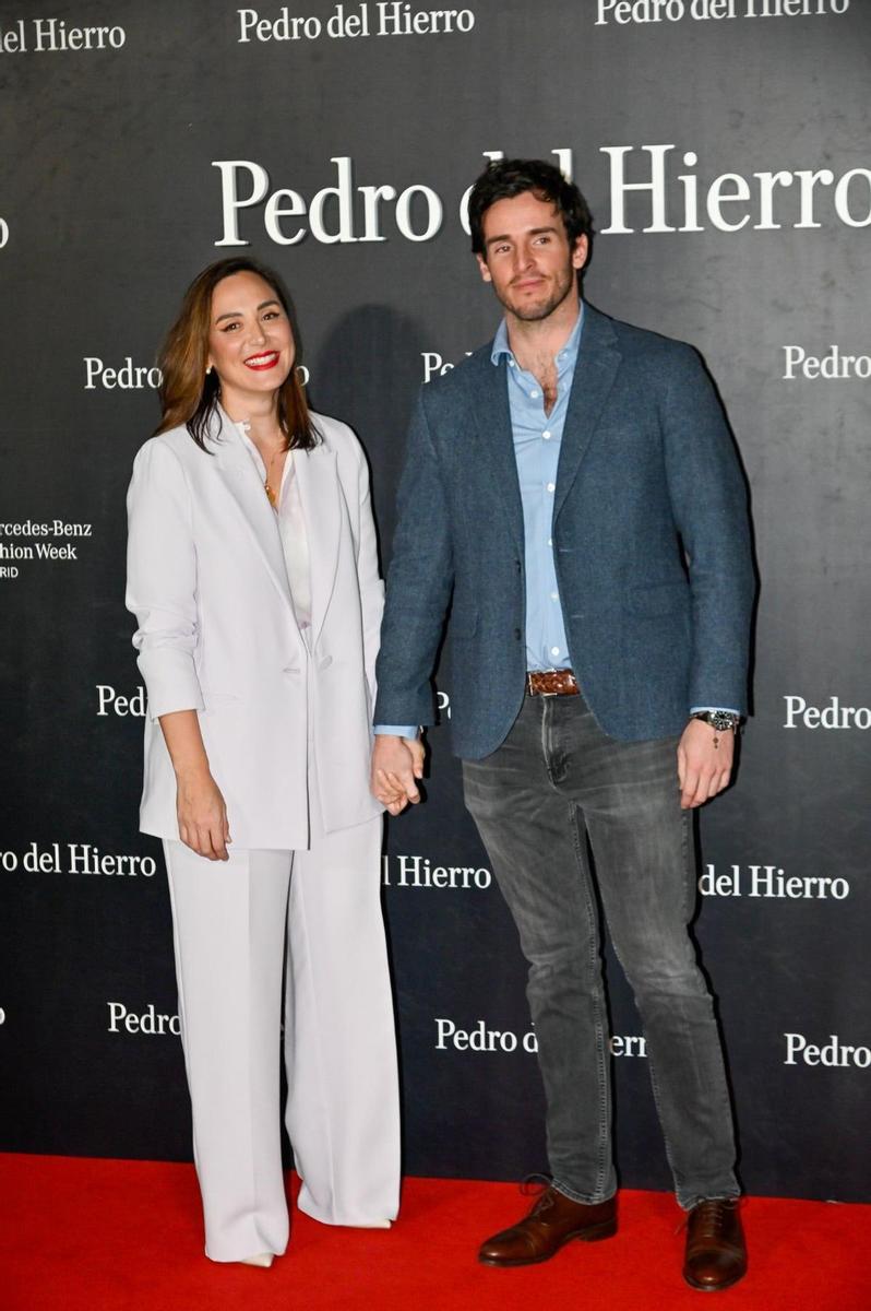 Tamara Falcó en Íñigo Onieva en el desfile de Pedro del Hierro