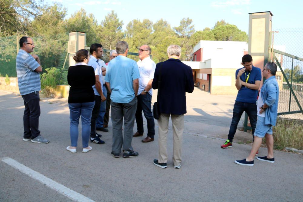Primer dia de vaga dels examinadors del carnet de conduir a Girona