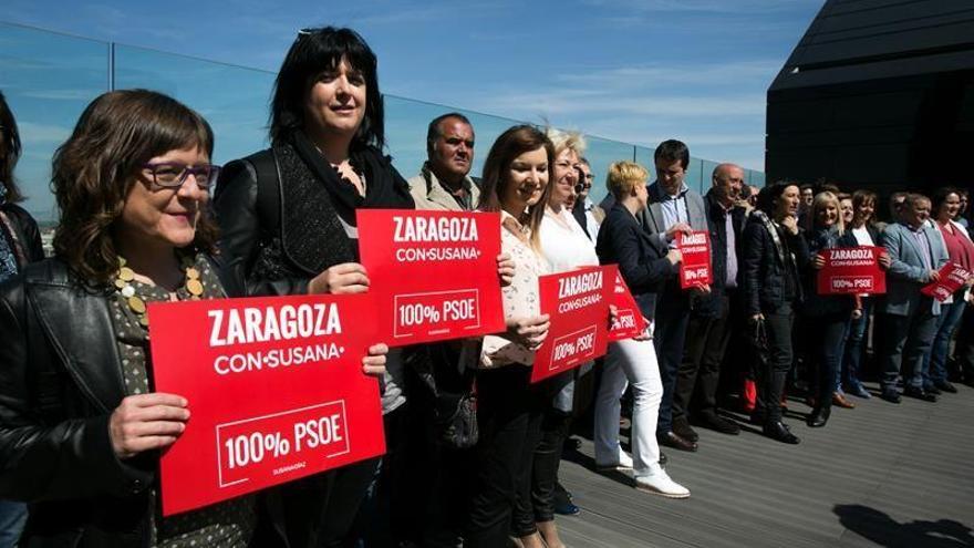 Militantes del PSOE constituyen en Zaragoza una plataforma de apoyo a Susana Díaz