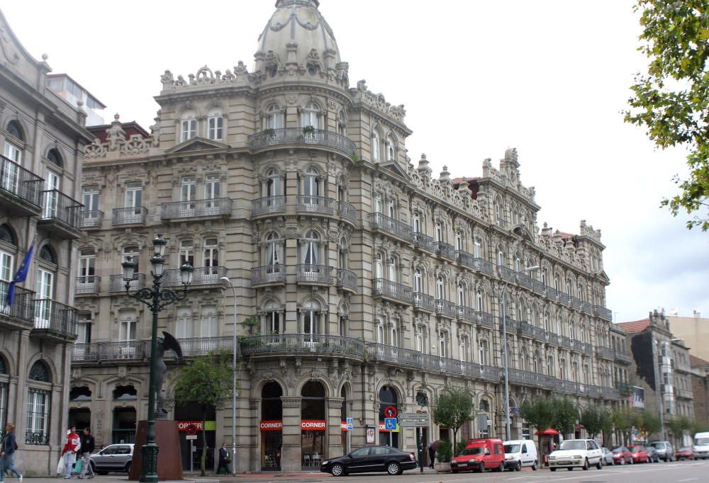 Los edificios de Jenaro de la Fuente en Vigo