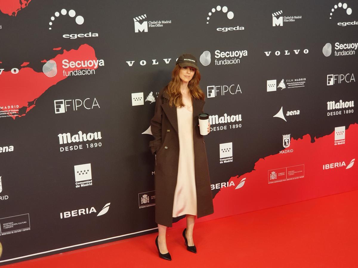 La actriz Leticia Dolera presenta la segunda temporada de 'Vida perfecta'.