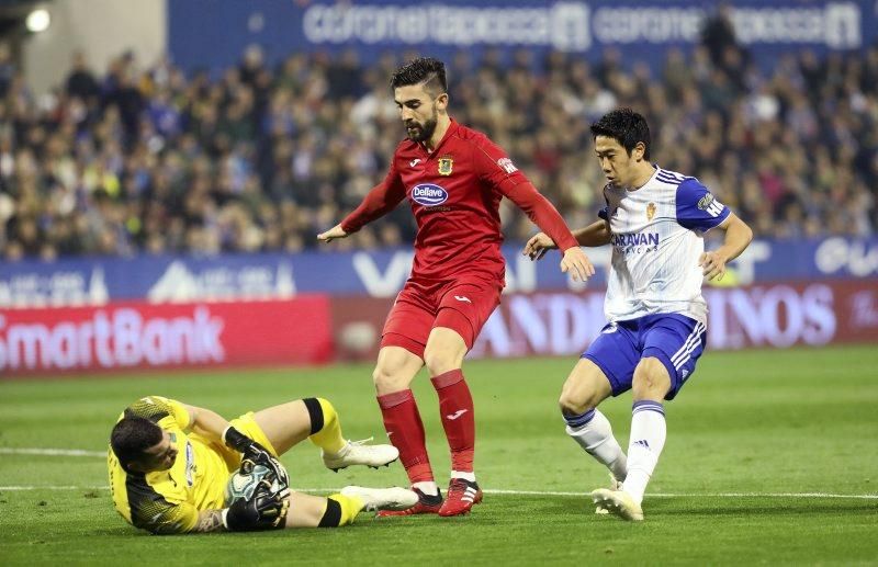 Partido entre el Real Zaragoza y el Fuenlabrada