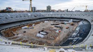 Las obras del Spotify Camp Nou en 2024 va viento en popa: Así está hoy por hoy