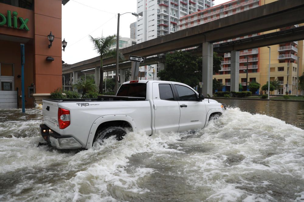 El paso del huracán Irma por Florida