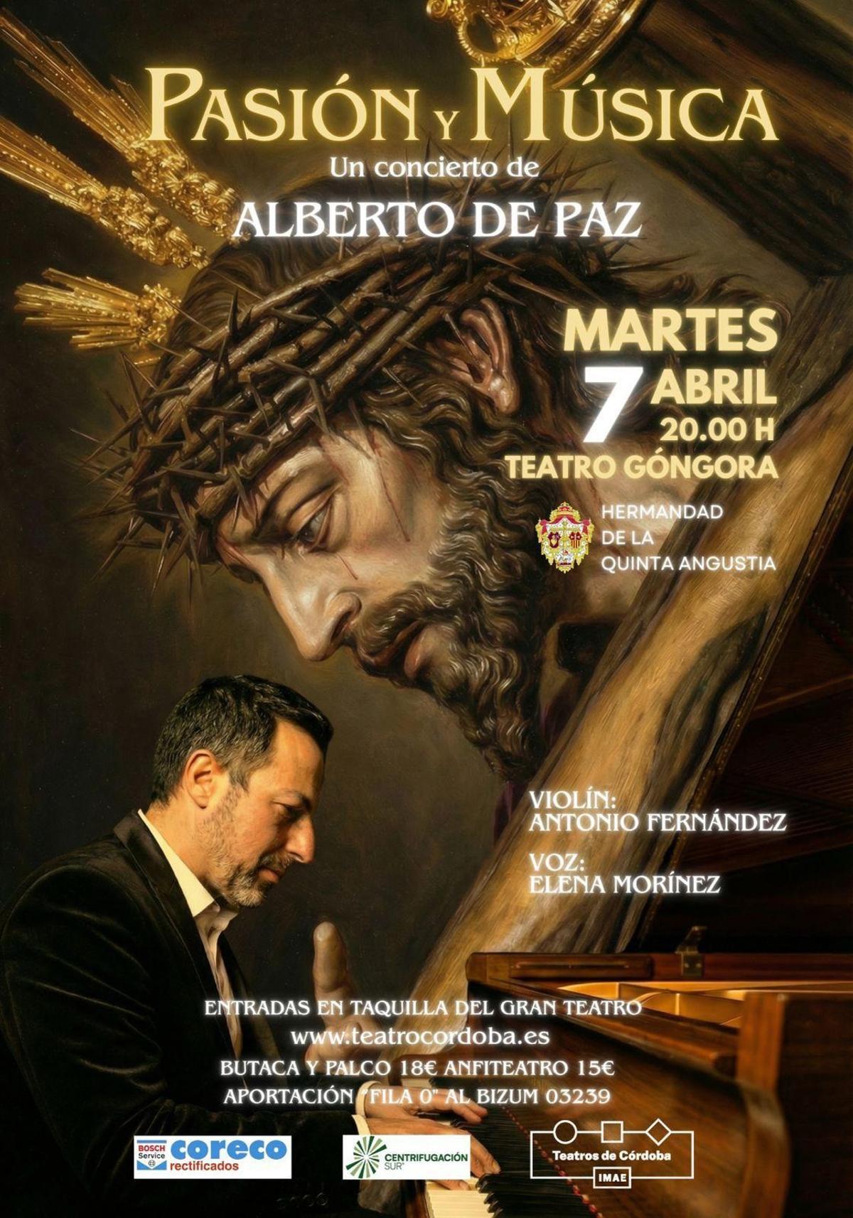 Cartel del concierto.