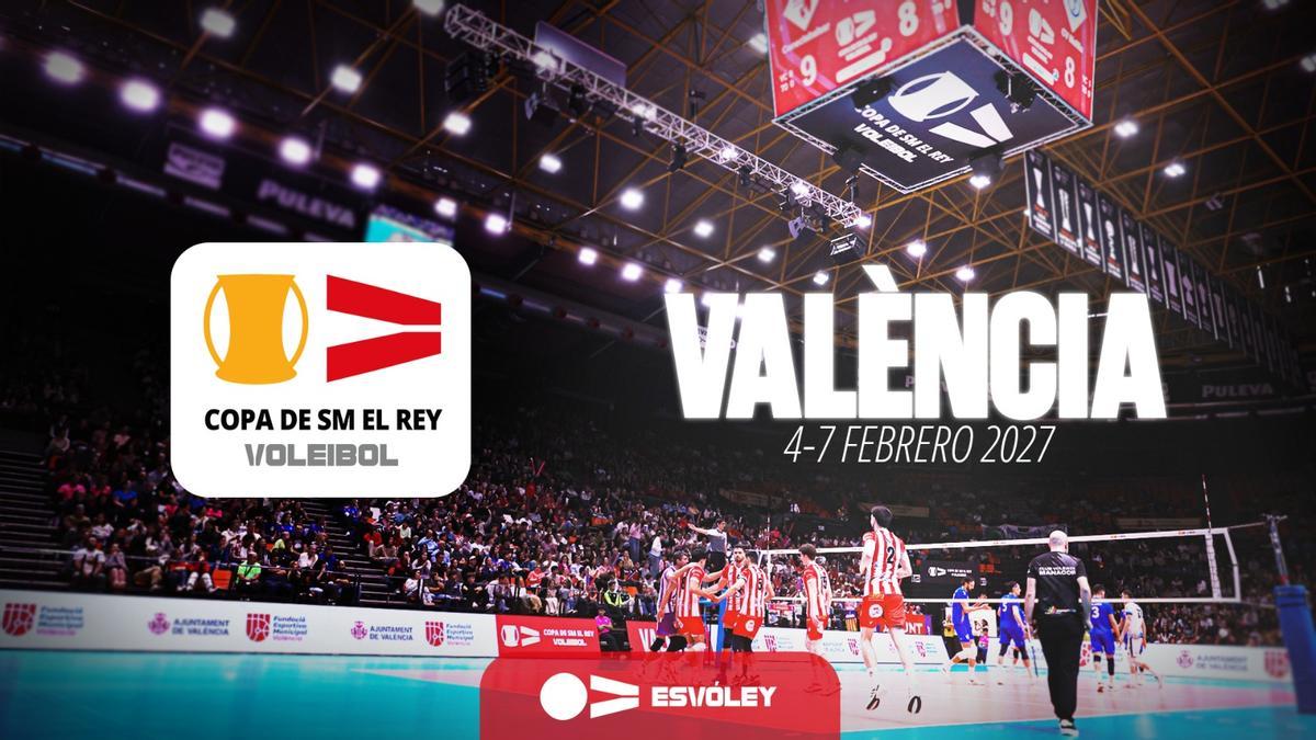 Copa del Rey Voleibol también en 2027