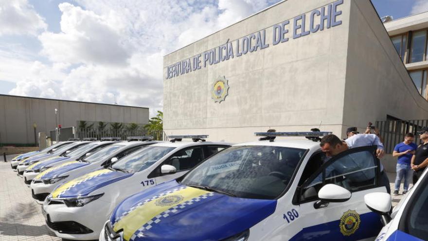 La Jefatura de la Policía Local de Elche, en una imagen de archivo