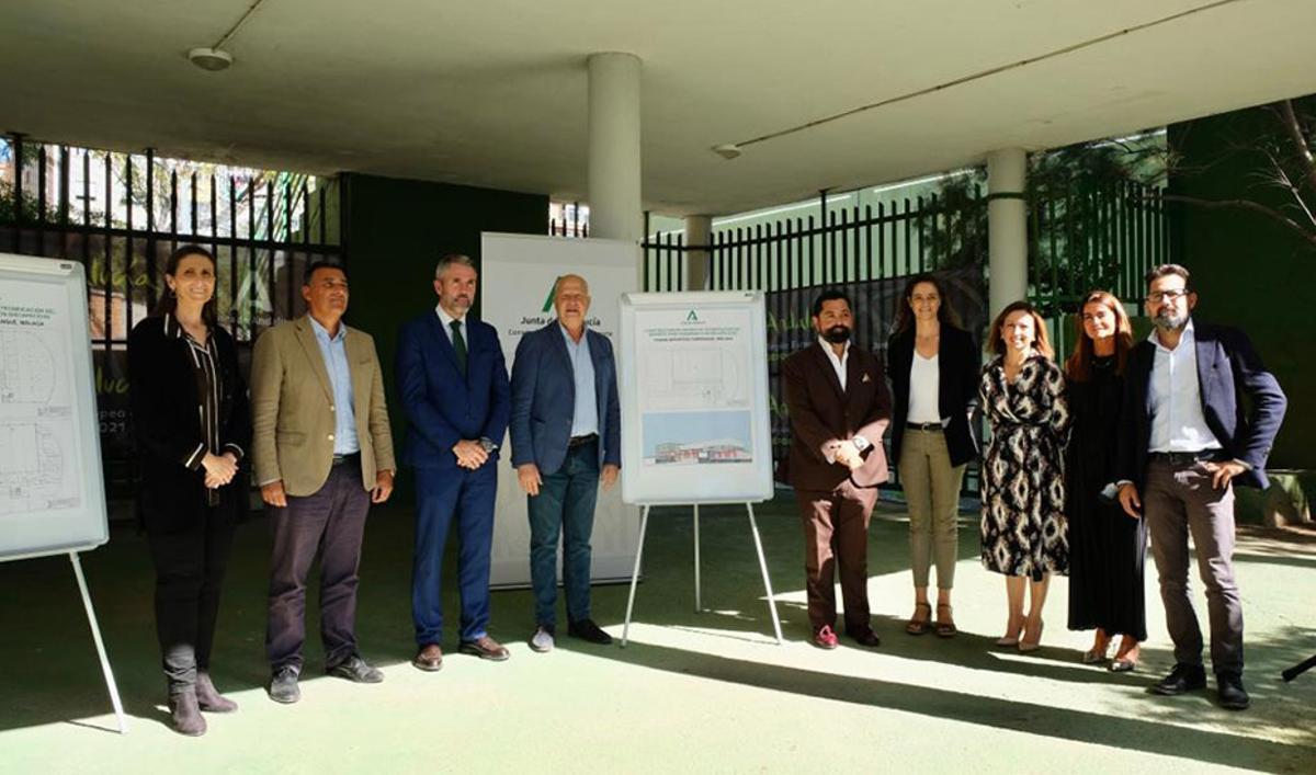 El consejero de Educación, en la presentación del proyecto.