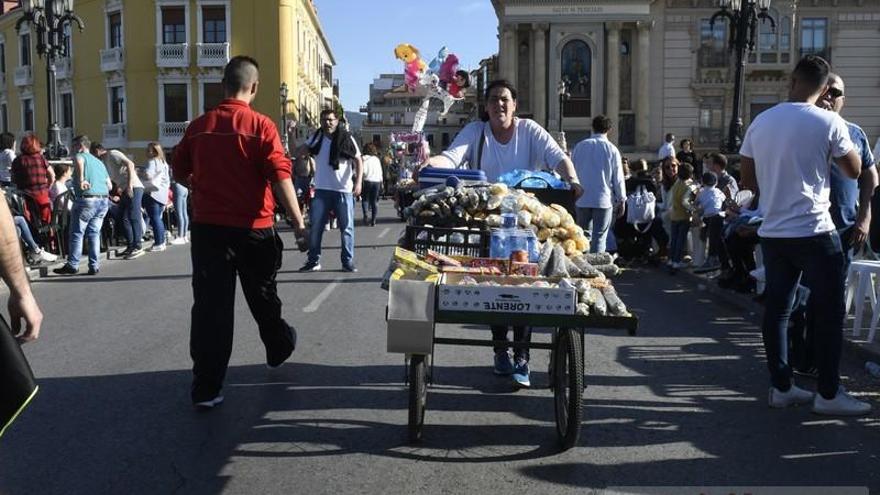 Procesión de los &#039;coloraos&#039; de Murcia