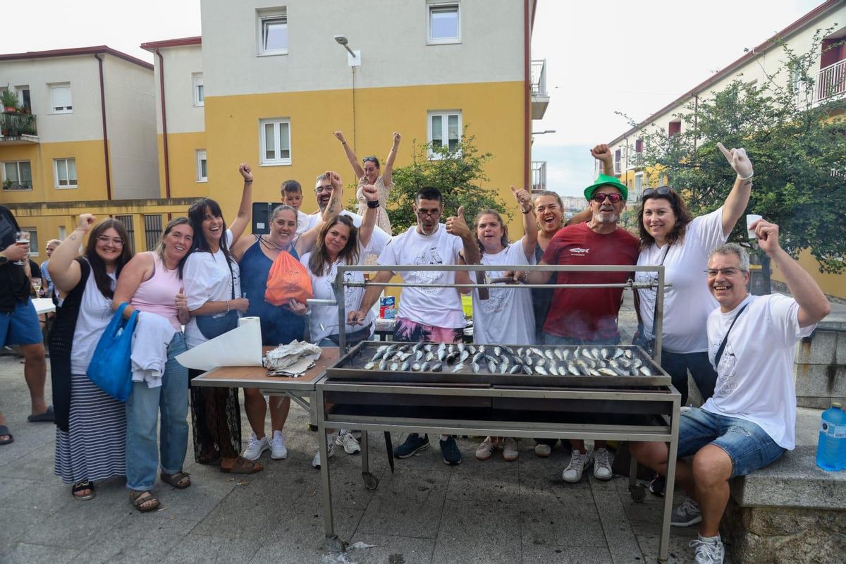 Sardiñada en Mariñeiros