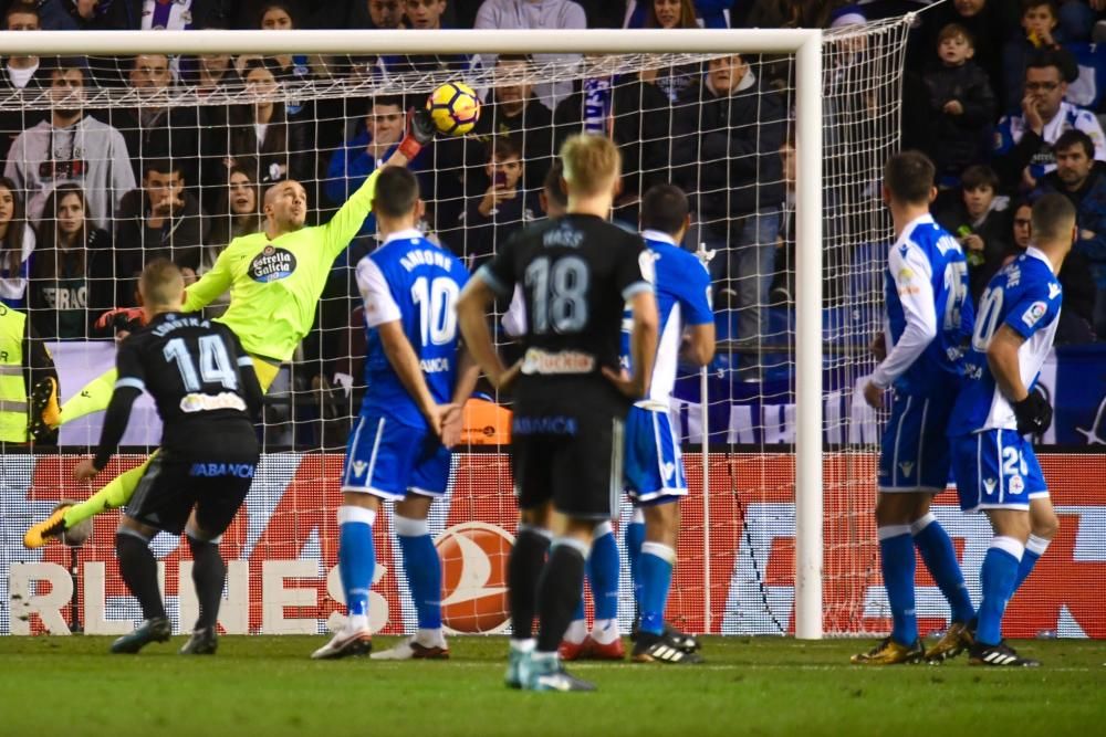 El Dépor cae ante el Celta en Riazor