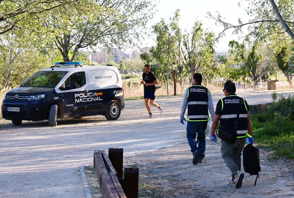 Imagen de archivo de agentes de la Policía Nacional.