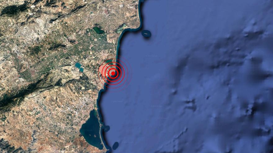 Un terremoto ha hecho temblar Torrevieja esta madrugada