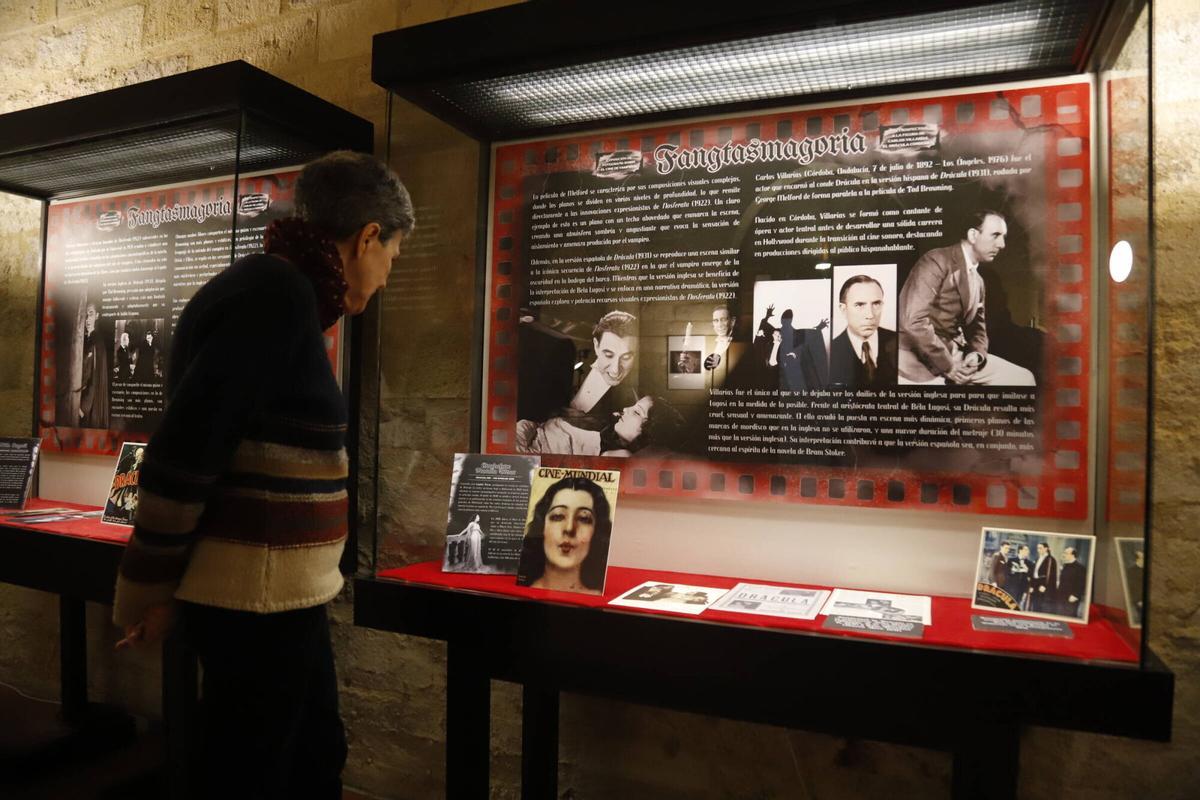 La exposición 'Fangtasmagoria' revive la figura del actor cordobés Carlos Villarias