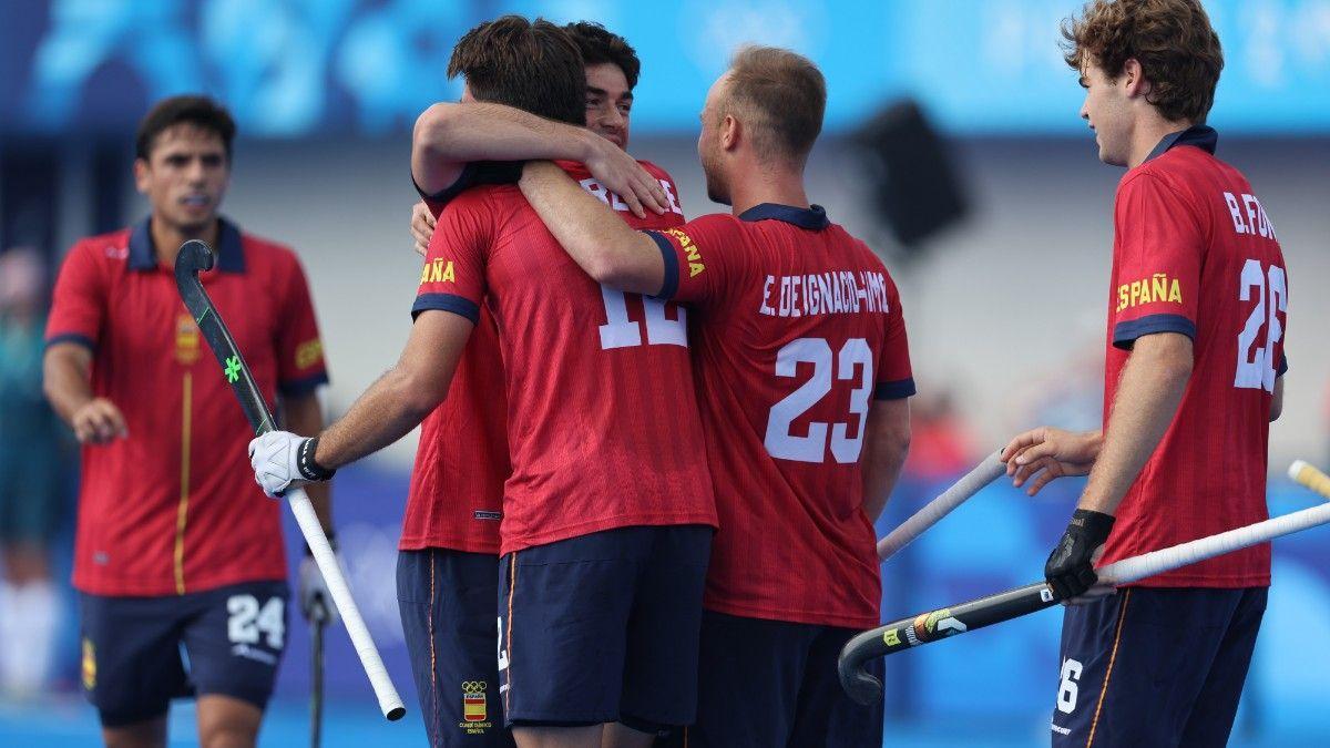 Los RedSticks celebran un gol