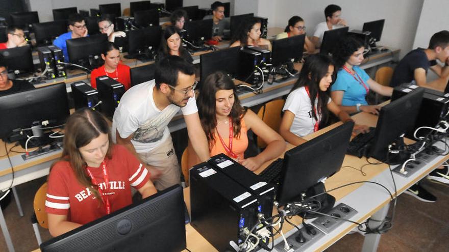 Participantes en el campus del pasado año