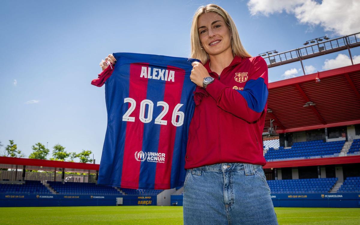 Alexia Putellas renueva con el Barça