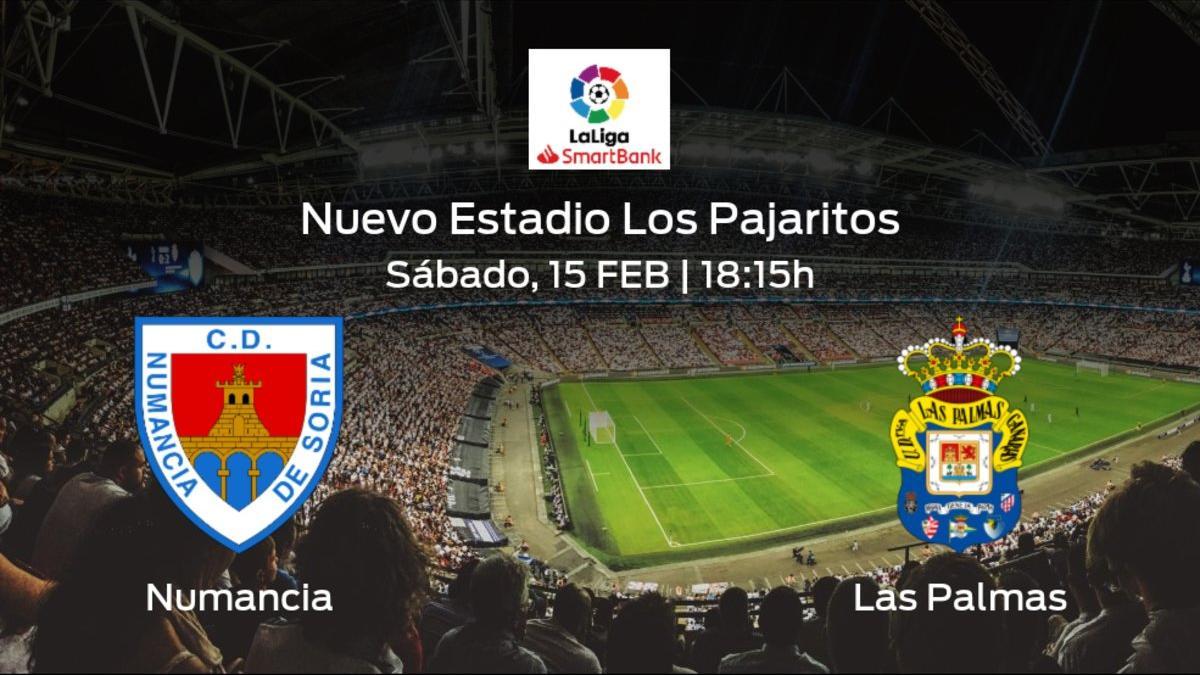 Previa del encuentro: el Numancia recibe al Las Palmas