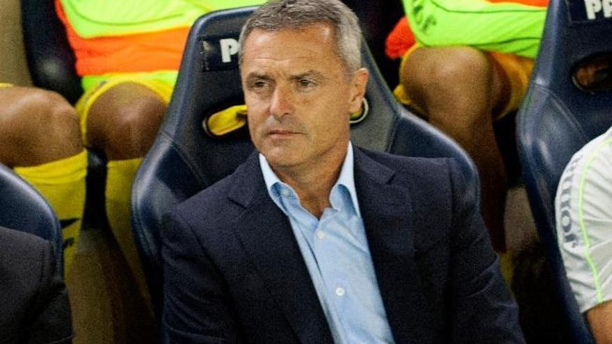 Fran Escribá, técnico del Villarreal.
