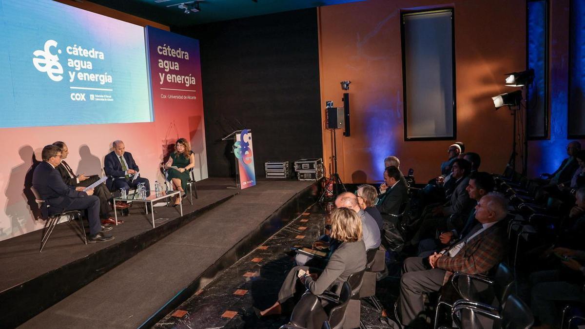 La Universidad de Alicante y el Grupo Cox se alían para poner en marcha la Cátedra de Agua y Energía