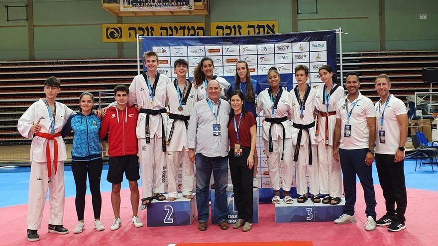 Los taekwondistas de Balears logran siete medallas en  el Open de Israel