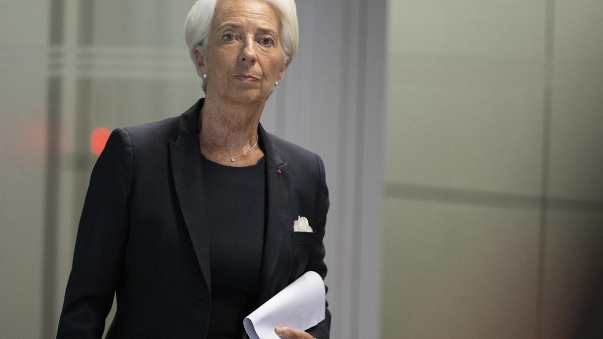 Christine Lagarde.