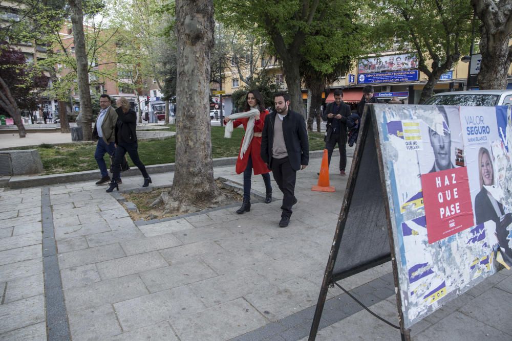 Visita de Inés Arrimadas a Zamora