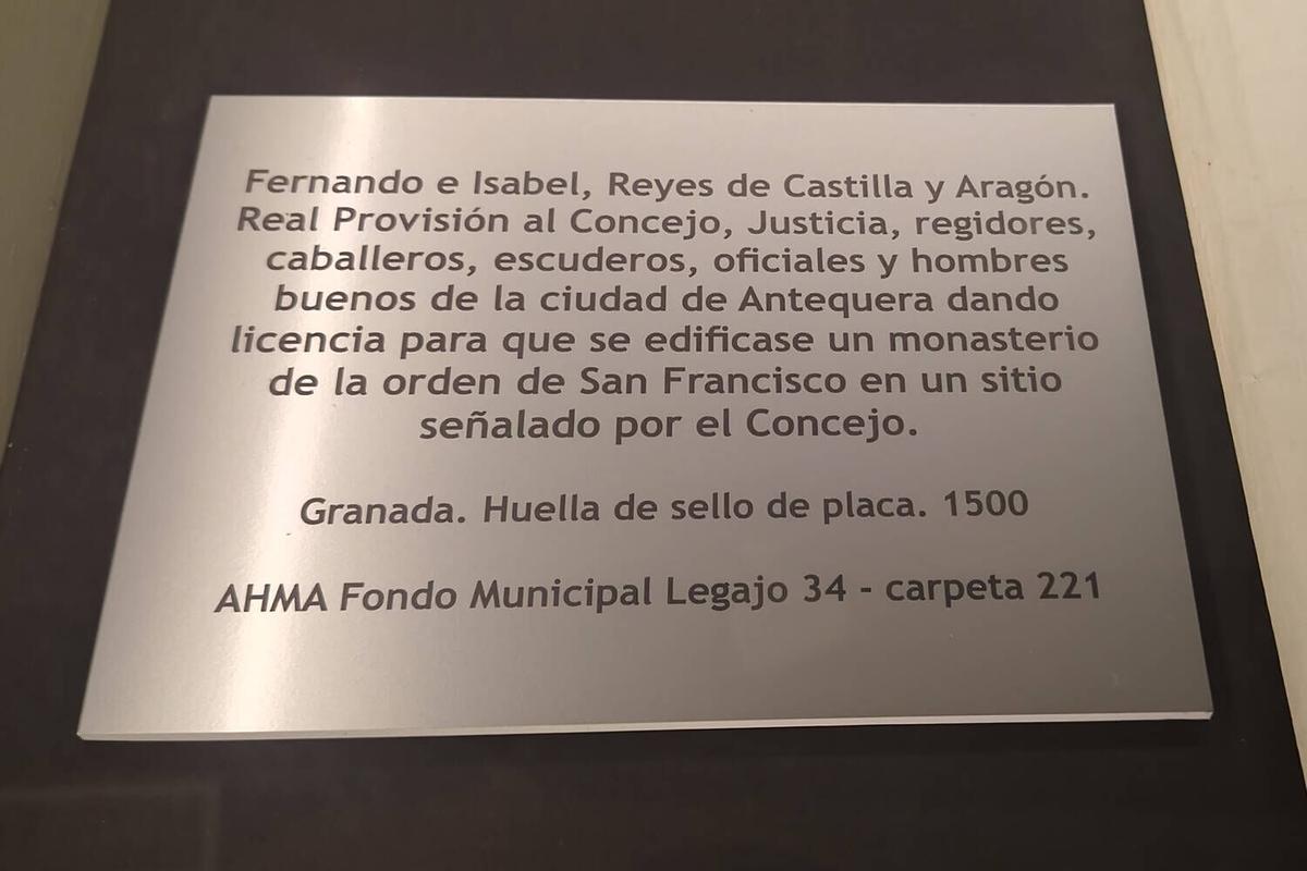 Exposición de los Estudiantes de Antequera por su 500 aniversario