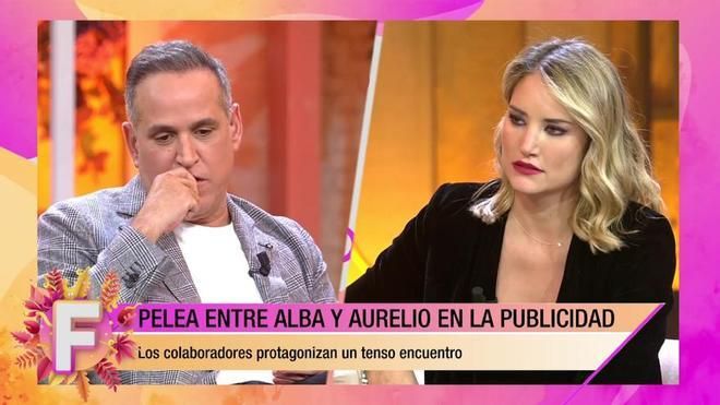 Alba Carrillo y Aurelio Manzano en 'Fiesta'