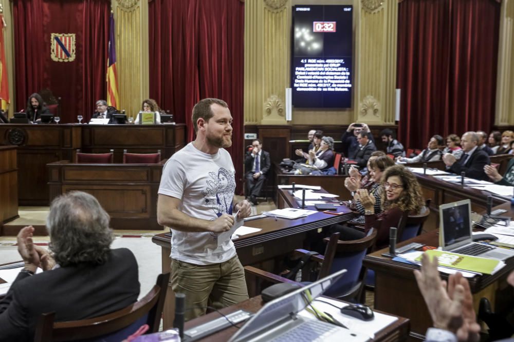 Pleno del Parlament 27 de marzo de 2018