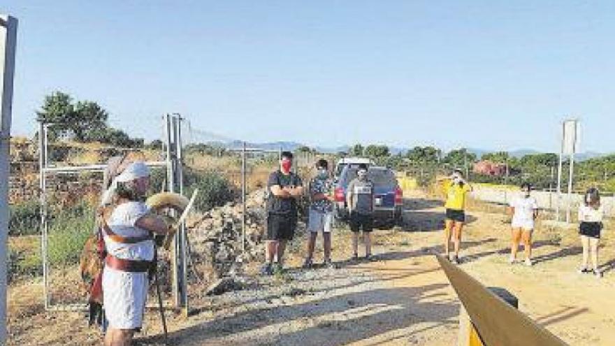 Almassora pretende fijar 25 metros de muralla del Torrelló