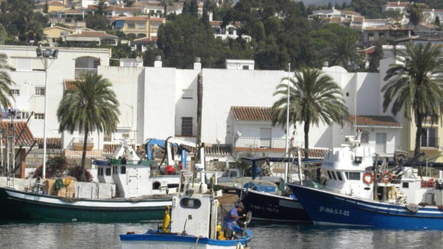 Una vista de las instalaciones portuarias situadas en este núcleo de Vélez Málaga.