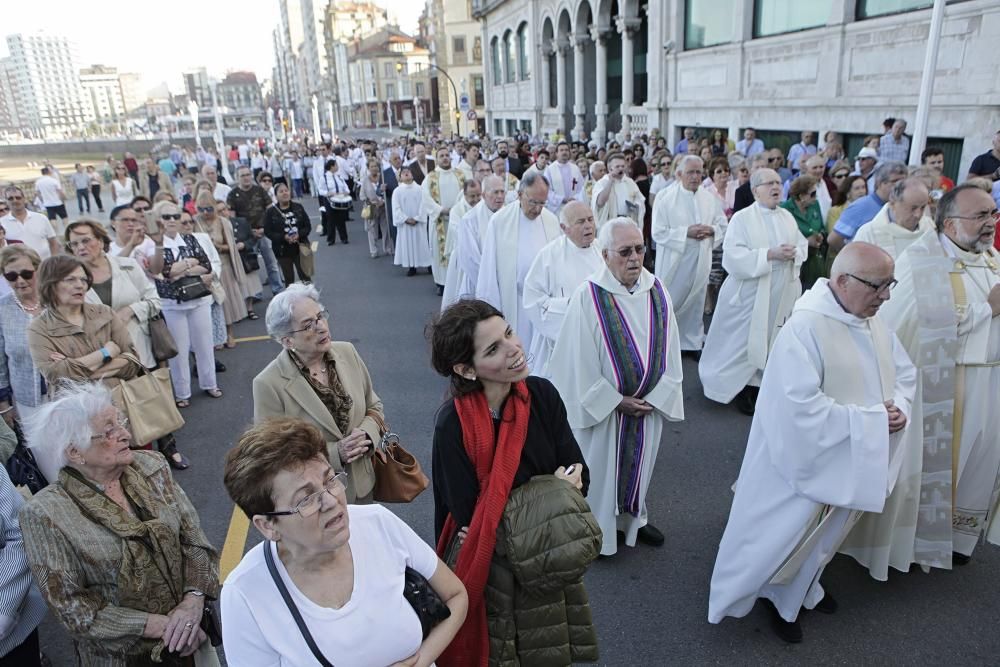 Corpus Christi en la iglesia de San Pedro (Gijón)