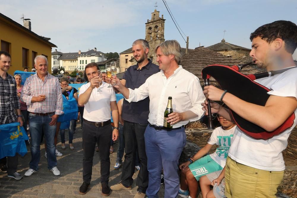 Celebración en Los Oscos del premio "Pueblo ejemplar de Asturias" 2016