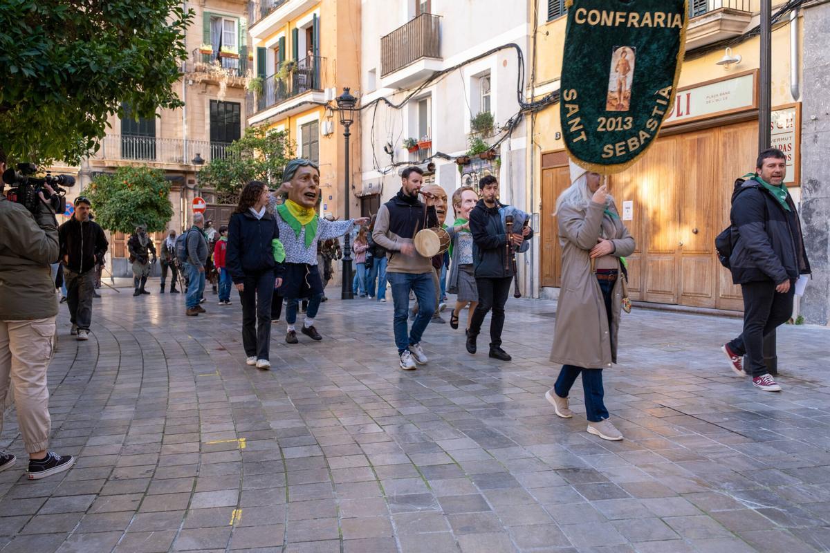 Así ha sido la celebración de Sant Tianet en Palma.