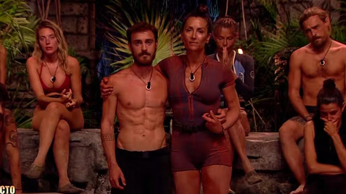 Nagore y Aratz en 'Supervivientes'